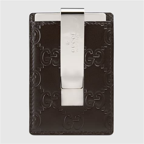 gucci wallet with clip|gucci signature coin wallet.